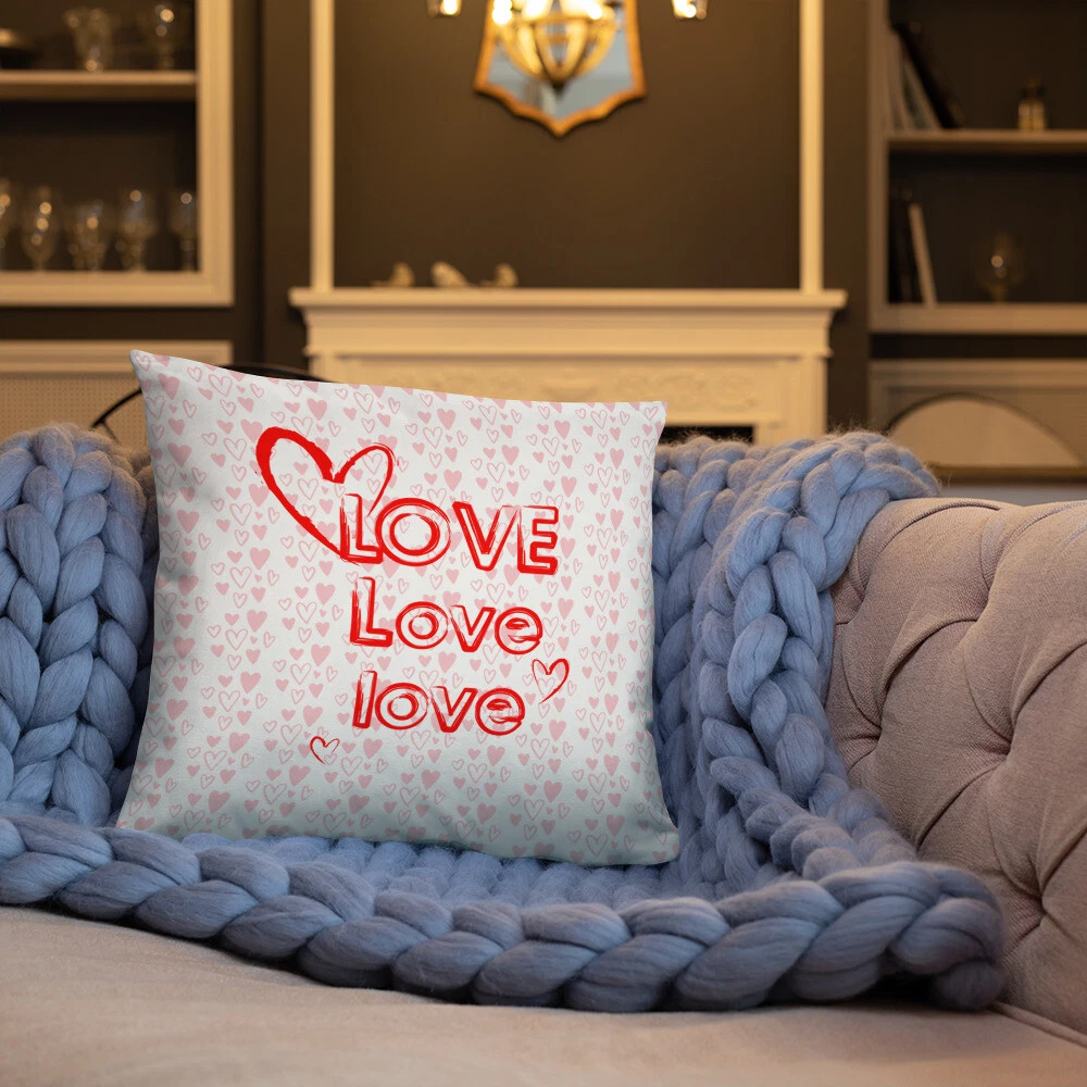 Love Love Love Pillow