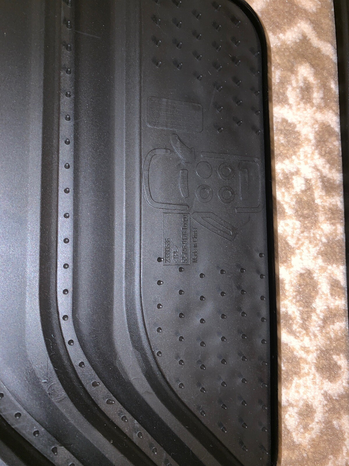 2019 Silverado Sierra 1500 Crew CAB Rubber All Weather Mats 