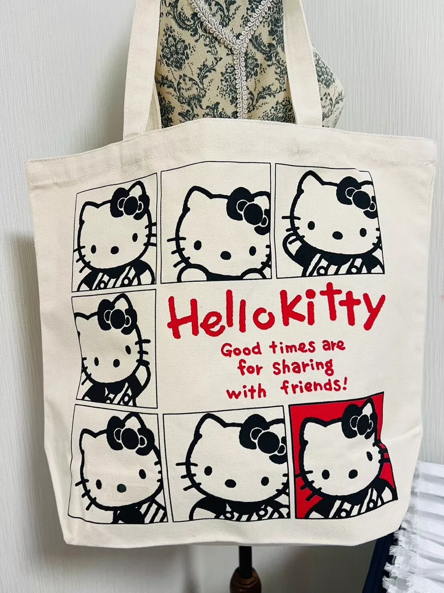 Japan Exclusive Hello Kitty Shopping Bag, Gym Bag, Tote Bag - Sanrio Eco bag