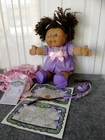 Cabbage patch Kids Doll Clare Avelina Play Along 2004 with outfits certificates
