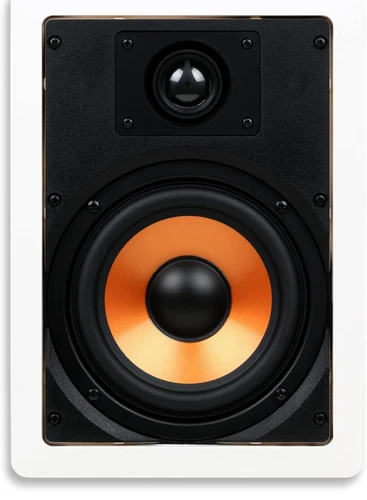 Micca M-6S 2-Way 6.5 Inch In-Wall Speaker for Home Theater Whole House System