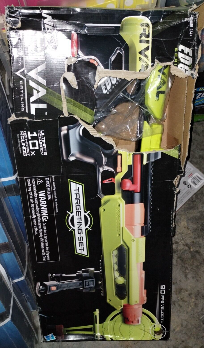 NERF Rival Blaster Jupiter XIX-1000 Edge w/ Target 10 Rounds
