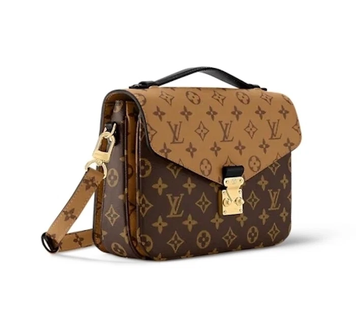 Louis Vuitton Black Pochette Metis M45773– TC