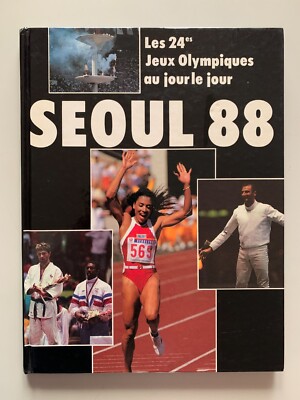 Affiche Vintage Jeux Olympiques Séoul 1988 – 16x12 Pouces – NOS – Fabriqué Aux USA