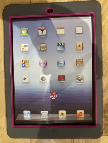 For Apple iPad 2 3 4 Air Mini Pro Tough Rubber Heavy Shockproof Hard Case Cover - Picture 2 of 4