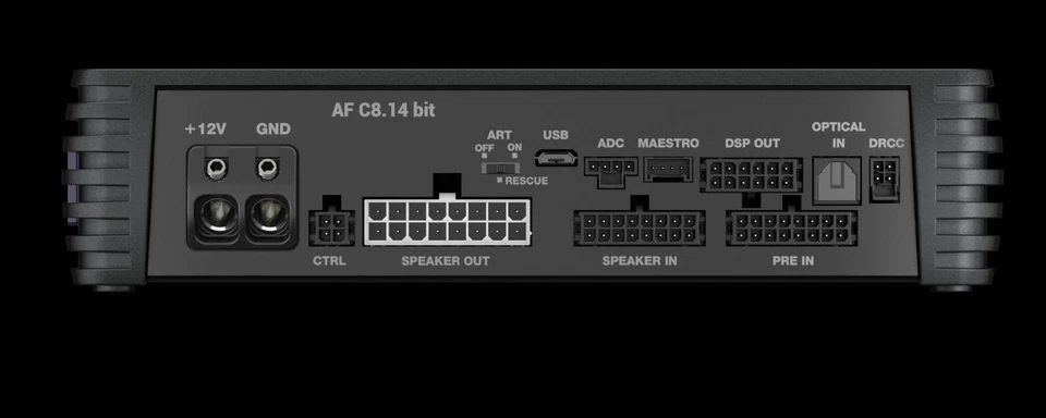 Audison FORZA AF C8.14 bit 8 Kanal Digital Verstärker mit 14 Kanal DSP - Bild 4 von 4