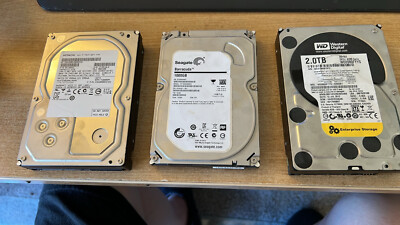 Three HDD drives, 5TB total