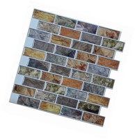 Peel & Stick Bathroom/kitchen Backsplash Tiles, 6 Piece Peel & Stick Bathroom/kitchen Backsplash Tiles, 6 Piece