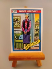 AUNT MAY / 1990 Marvel Universe Series 1 (Impel) BASE Trading Card #28
