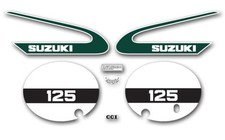 1974 TM125 Challenger - decal set