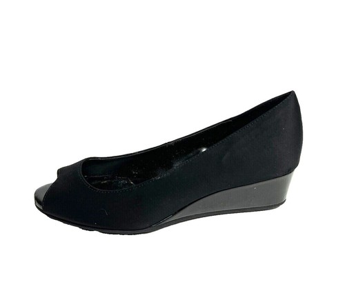 Bandolino Women's Grenow Heel Navy Smooth/Lizard | eBay