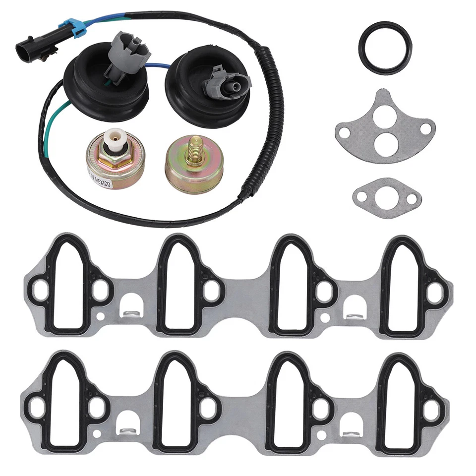Kit de junta de colector de admisión con sensor de golpe para Chevrolet Silverado 1500 5,3 L 6,0 L Foto 2 de 4
