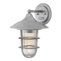 Elstead Marina AußEn-Wandleuchte E27 37Cm Silber IP44