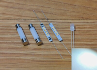 Nakamichi RX-202 RX-303 RX-505 replacement LED lamps lights bulbs kit WHITE