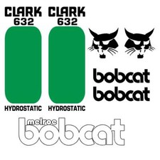 Bobcat 632 Decals Repro Aftermarket Decal Sticker kit 