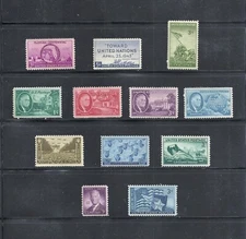 1945 - Commemorative Year Set - US Mint Never Hinged Stamps 7 DAY SALE PRICE