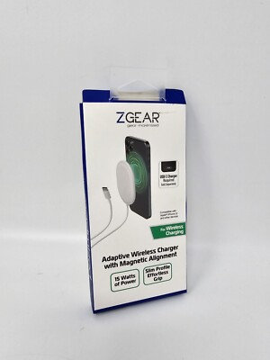 ZGEAR Adaptive Wireless Charger With Magnetic 15W