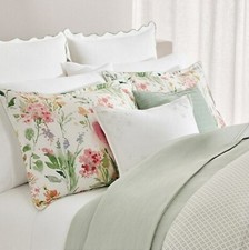 Lauren Ralph Lauren Marguerite Collection Piqu Scallop Euro Sham Cotton 135