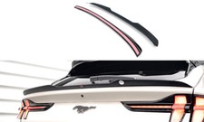 CUP Heckspoiler Ansatz SCHWARZ für Ford Mustang Mach-E Aufsatz Abrisskante ABS