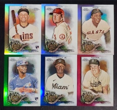2022 Topps Allen & Ginter CHROME REFRACTORS with Serial #'d You Pick - READ
