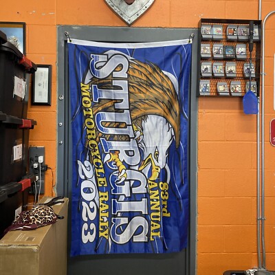 Blue Eagle Sturgis 2023 Flag 3 x 5in
