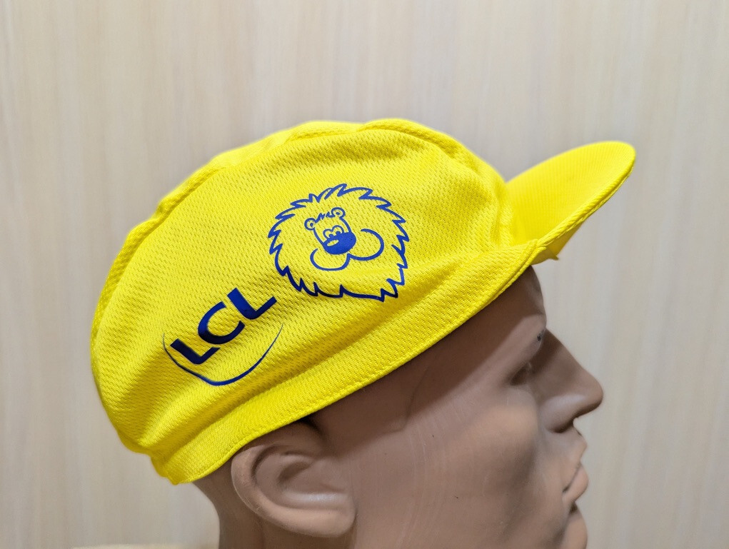 LCL Cycling Team Cycling Hat Cap Yellow Australia