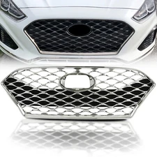 For 2018-2019 Hyundai Sonata Sport Front Bumper Grille Replacement