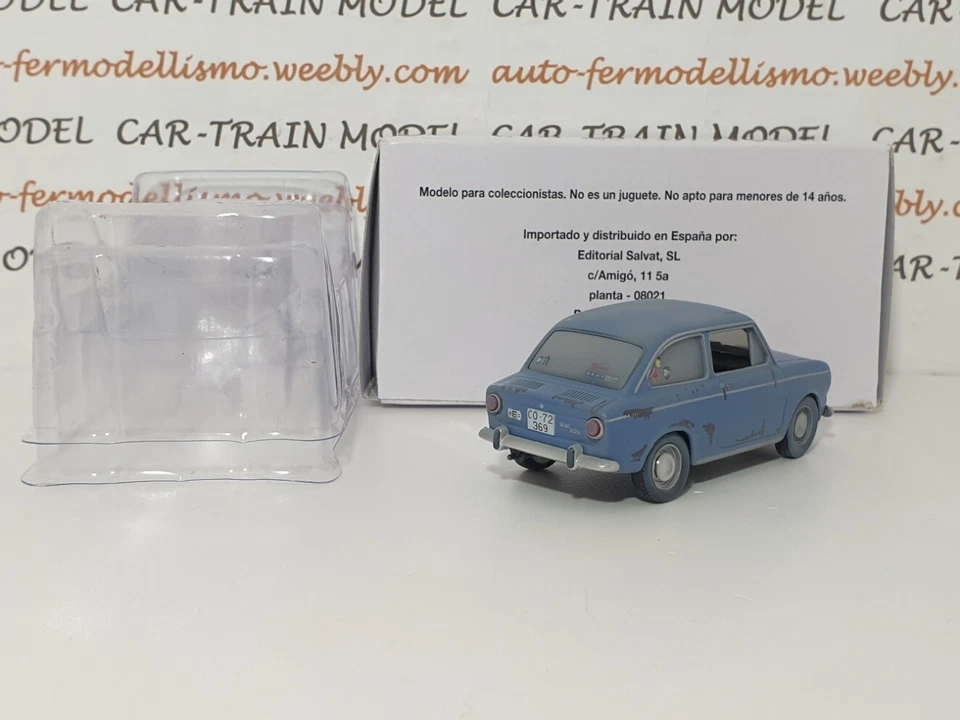 Die-Cast - IXO/ALTAYA - Seat 850 "ABBANDONATA" - SALVAT - 1:43 1/43 1-43 - Immagine 2 di 2