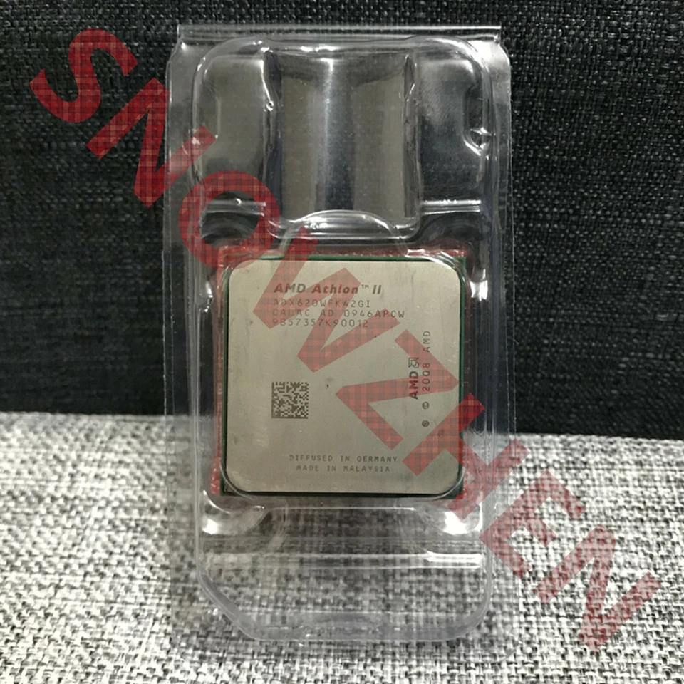 AMD Athlon II X4 620 CPU Quad-Core 2.6 GHz 2M Socket AM3 Processors - Image 3 of 3