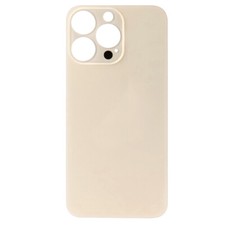 Back Housing Glass Cover Larger Camera Hole For Apple iPhone 13 Pro Max - Gold