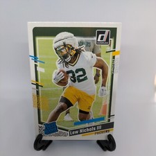 2023 Panini Donruss - Rated Rookie #335 Lew Nichols III (RC)