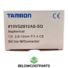 Tamron 13VG2812AS-SQ Aspherical 1/3 2.8-12mm F/1.4 CS DC Iris CCTV Camera Lens