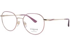 Vogue VO4209 5141 Eyeglasses Women's Purple/Pale Gold Full Rim Oval Shape 50mm