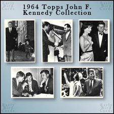 1964 Topps JOHN F. KENNEDY (1-77) / Pick Your Cards - Build Set / Buy2+ Save10%