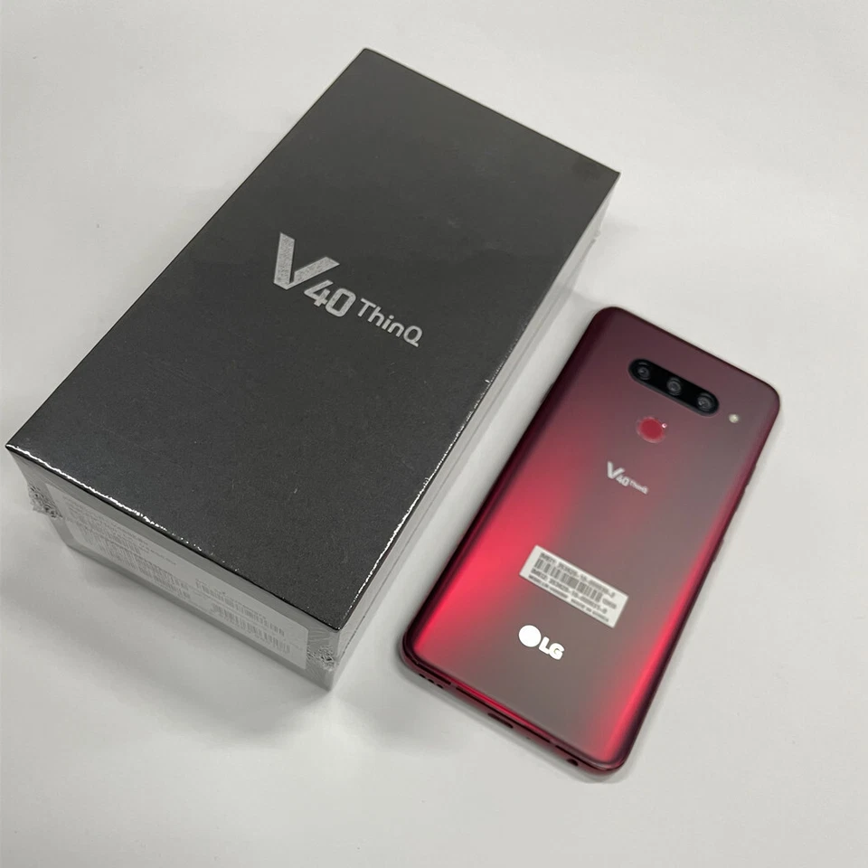 Smartphone LG V40 ThinQ LM-V405EBW LM-V405UA 6GB RAM 16MP 6.4" LTE -Nuevo Sin Abrir Foto 4 de 4