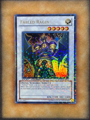 Yugioh Fabled Ragin DT03-EN088 Duel Terminal Ultra Rare NM