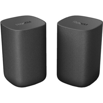 ROKU ワイヤレススピーカー Roku Wireless Speakers (for Roku Streambars or Roku TV),Black 2
