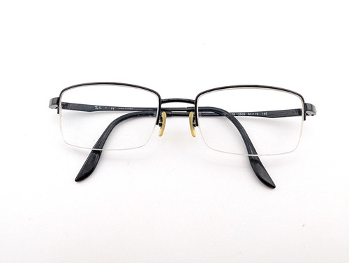 Ray Ban Eyeglasses, Frames Only, RB 6178, 2509, 53-19-145, Half Frame, Metal