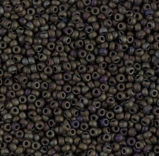 11/0 250g Miyuki Round Seed Beads 2013 Metallic Matte Olive