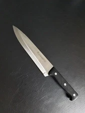 JA Henckels International Chefs Knife 8" Blade Eversharp Pro Black Handle