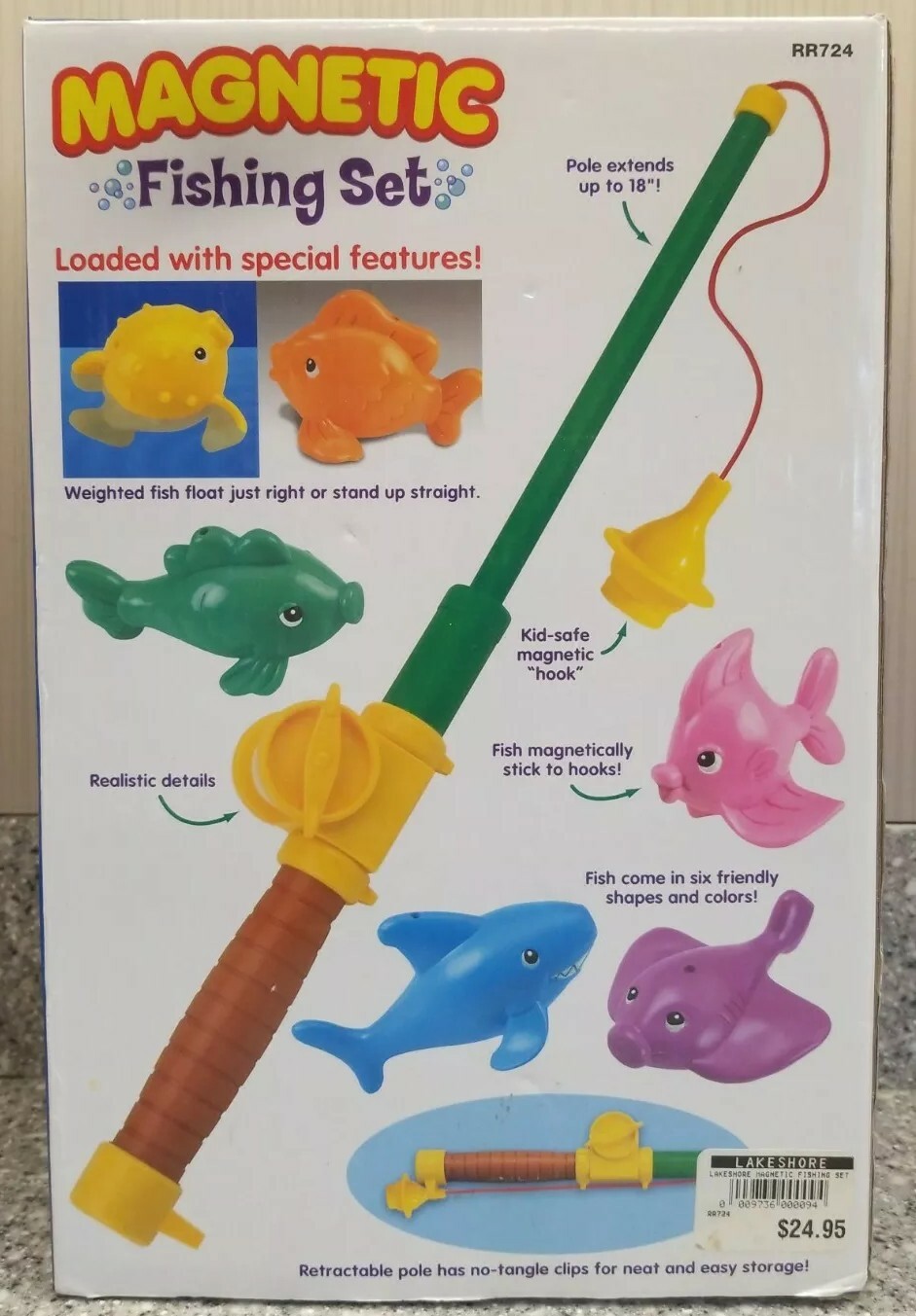 lakeshore magnetic fishing set