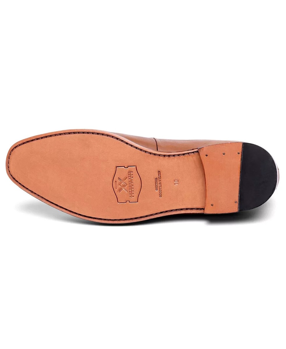 Anthony Veer Z3926 Mens Brown Kennedy Tassel Loafer Goodyear  display picture 1