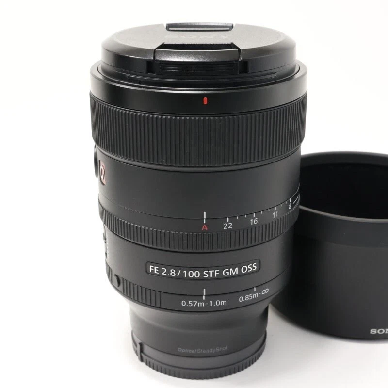 Casi Mint Sony SEL100F28GM FE 100mm F/2.8 STF GM OSS Lente Para Montura E #20003