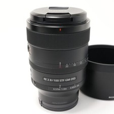 Near Mint Sony SEL100F28GM FE 100mm F/2.8 STF GM OSS Lens For E-Mount 20003