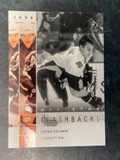 2003 SP Game Used Teemu Selanne 1998 All-Star Flashbacks #61 Sharks /999