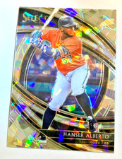 2020 Select Premier Cracked Ice #133 HANSER ALBERTO #'d 23/25 White Sox