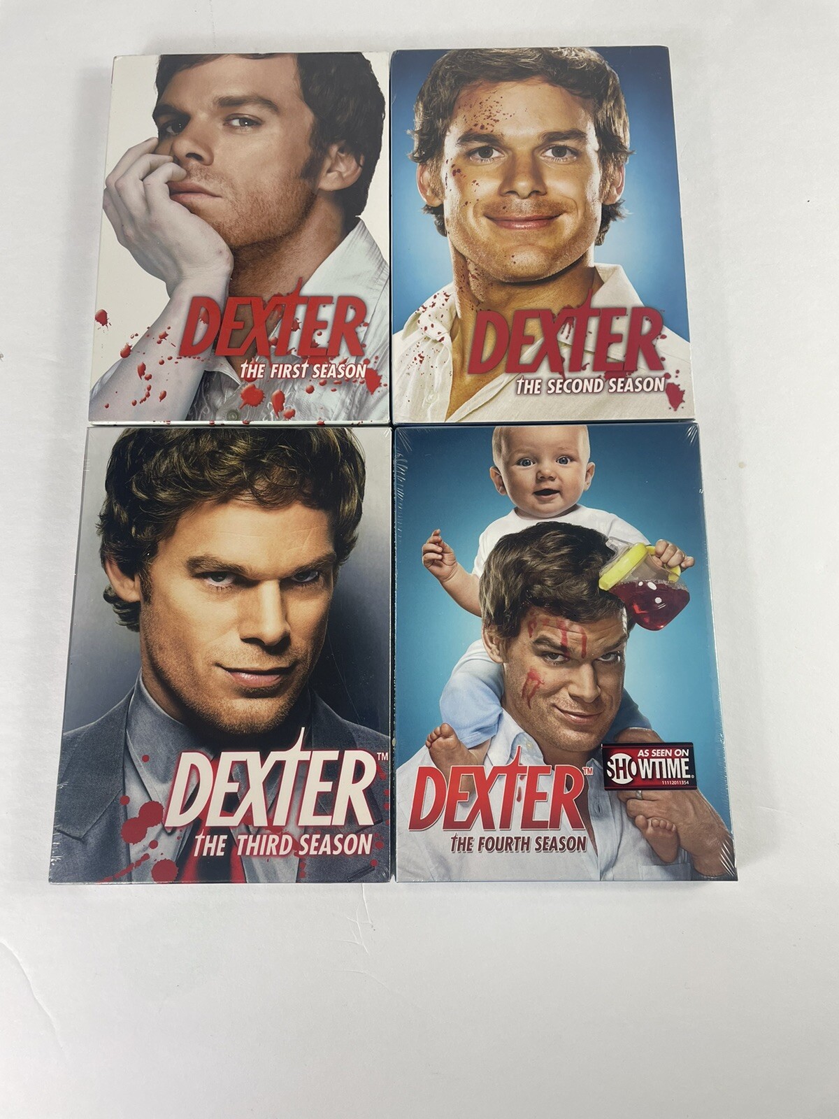 Sortie Dvd Dexter New Blood Dexter DVD Series Season 1-4 NEW SEALED!!! | eBay