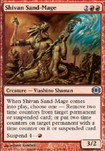 SHIVAN SAND-MAGE Future Sight MTG Magic the Gathering Cards DJMagic - Picture 1 of 1