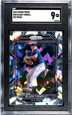 2023 Panini Prizm #30 Blade Tidwell ICE PRIZM SGC 9 MINT