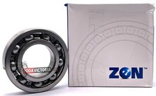ZEN 6208 C3 Deep Groove Ball Bearing, Open Type, No Seals 40x80X18mm.
